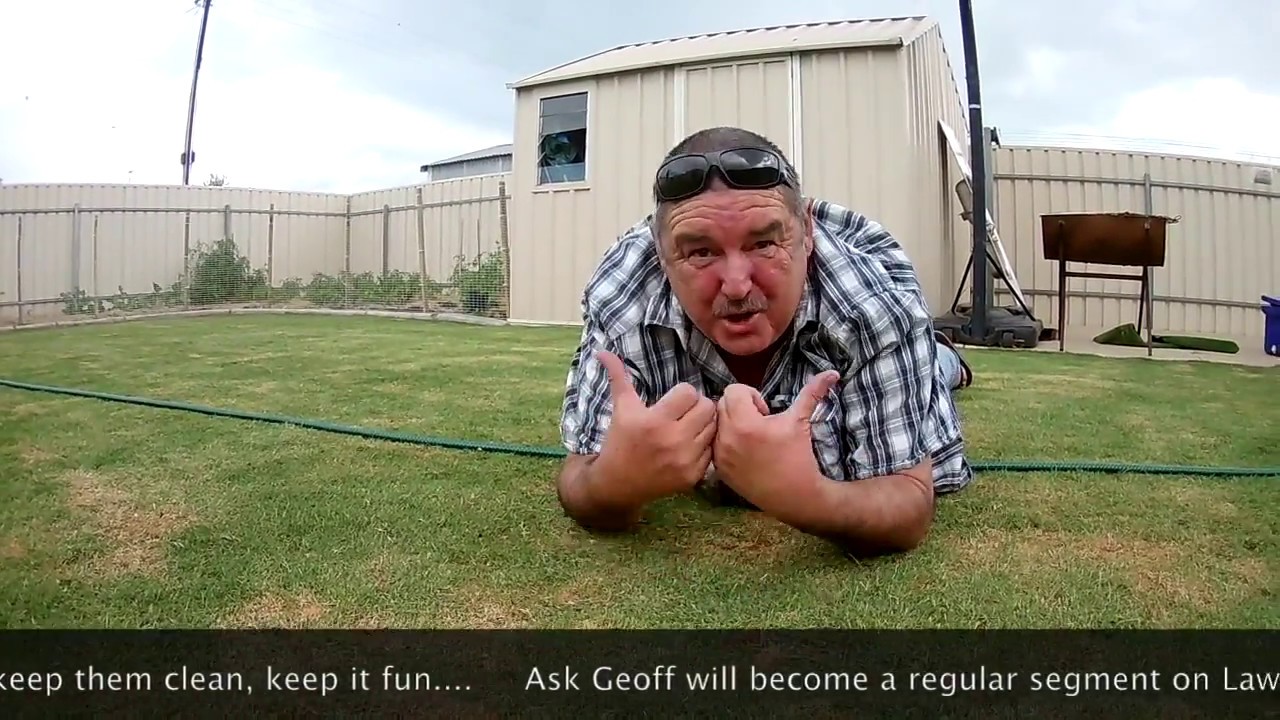 Lawnporn Video #14 Ask Geoff and Aerating lawnchair v2