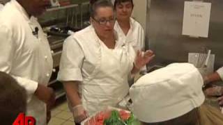 Lunch Ladies and School Cafeterias Go Gourmet