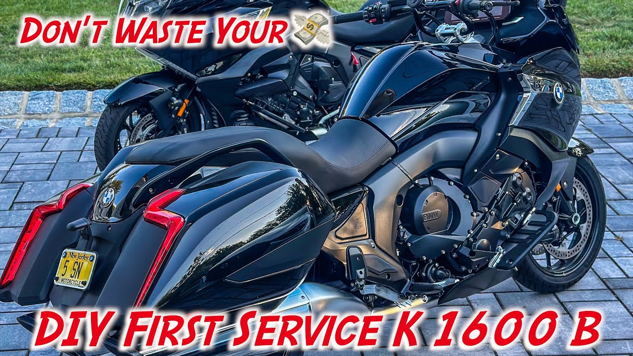 How To - DIY First Service BMW K 1600 Bagger