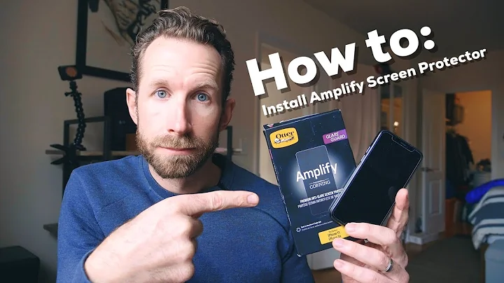 HOW TO: Install Otterbox Amplify Glass