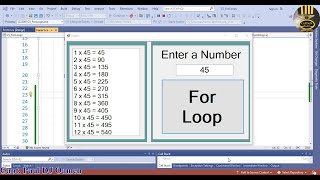 C# Beginners For Loop Tutorial