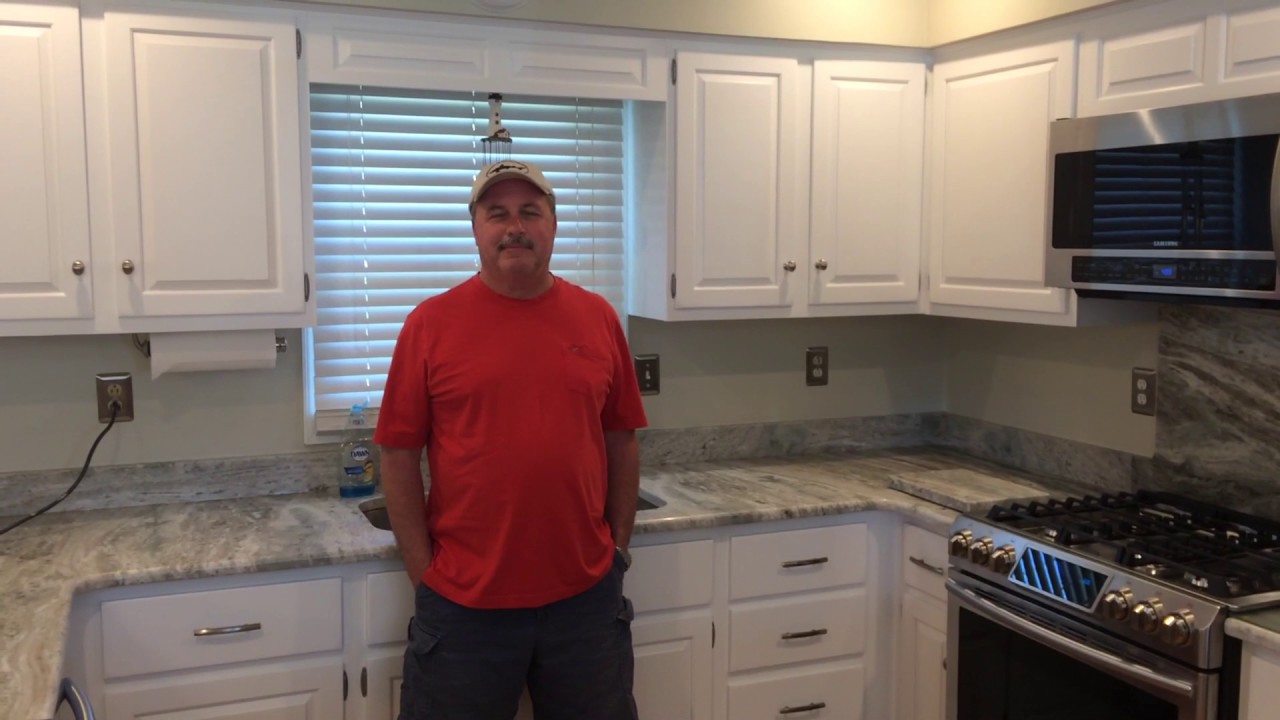 Kitchen Cabinet Painting Testimonial In Salisbury Md Vilkas Residence Youtube