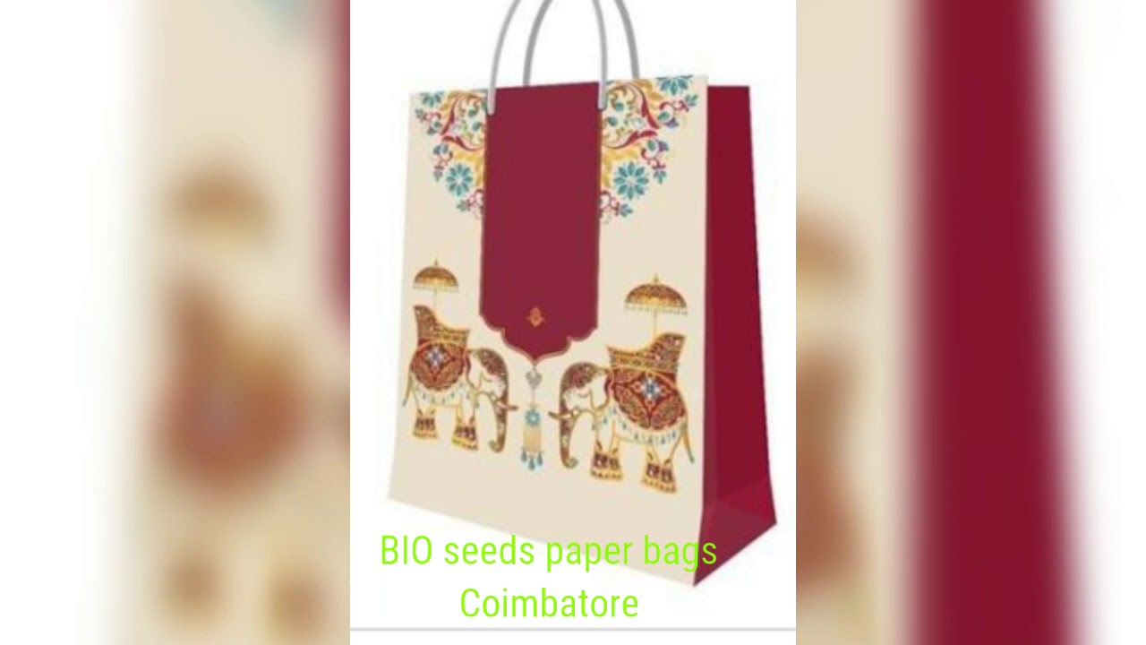 Paper bags manufacturing company Coimbatore YouTube