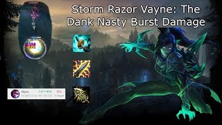 Stormrazor Vayne One Shot Carries And Smash Games