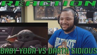 Baby Yoda VS Darth Sidious Reaction!!