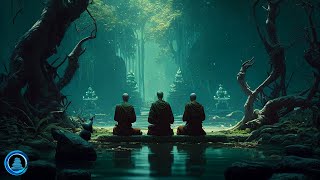 528HZ Healing Forest Environment  Beautiful Environment Music for Relaxation and Sleep  Repair DNA