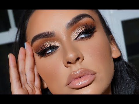 makeup for black dress and brown eyes