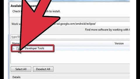 Install  the ADT Plugin for Eclipse 2022
