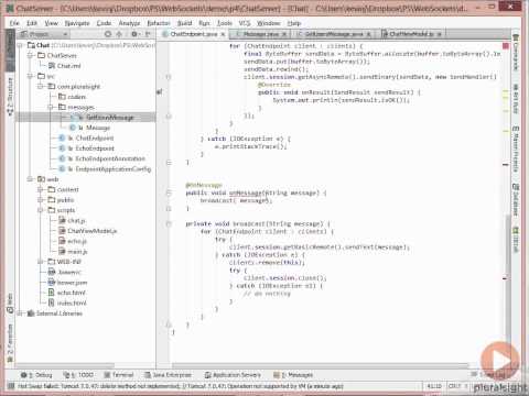 18 Intro to the Java API for WebSockets Encoding Messages