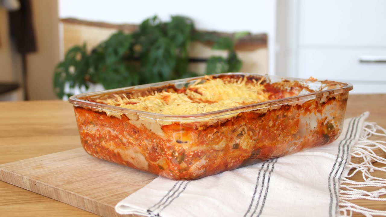 Beste vegane Lasagne | Einfaches Rezept - YouTube