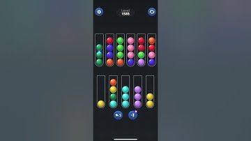 BallSort levels 1584 - 1586 👍🙏