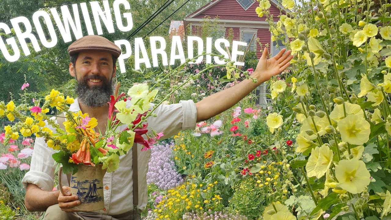 I Transformed a Bare Hillside into the ULTIMATE Cottage Garden