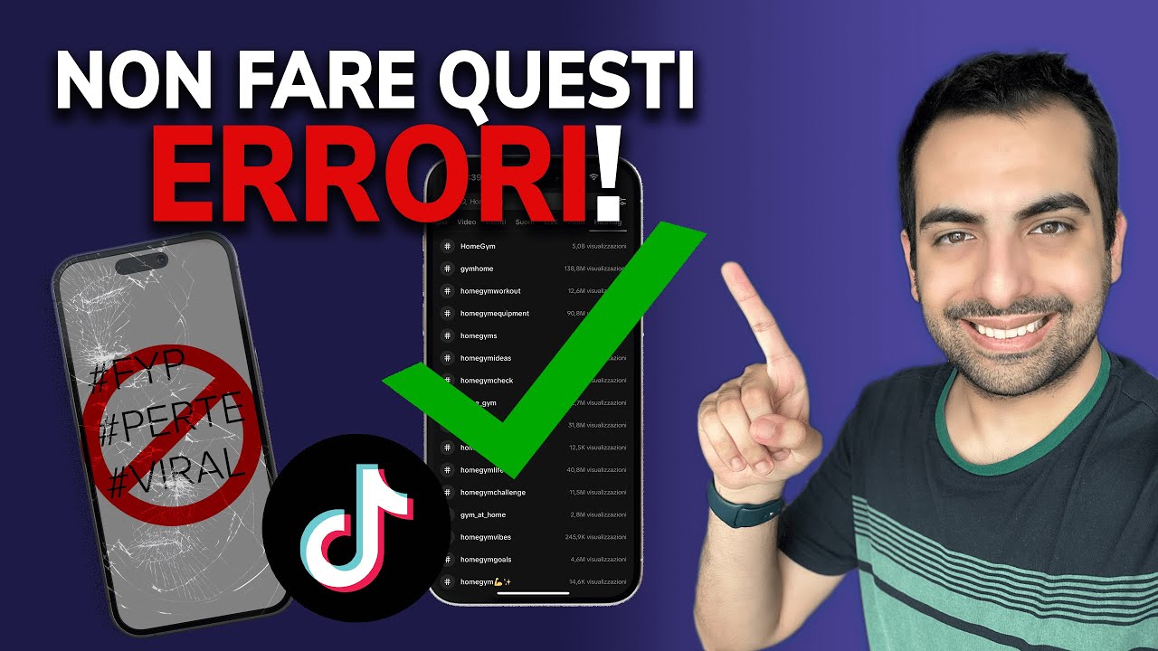 Trovare Hashtag TikTok: Come Andare nei Per Te - YouTube