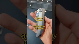 Супер кастом RUSSIAN OVERKILL, Shirogorov и RJ Martin, стенд MKnife. Выставка АРСЕНАЛ МОСКВА 2025.