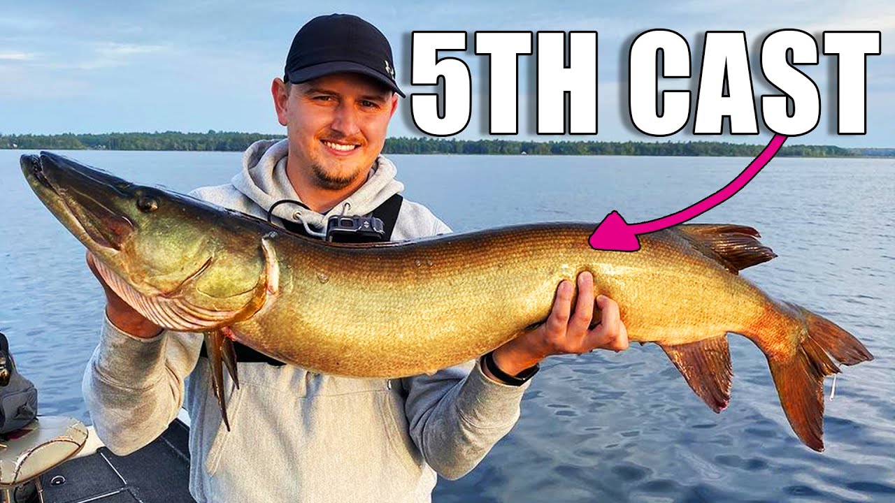It Took Him 4 Years to Catch This MUSKY
