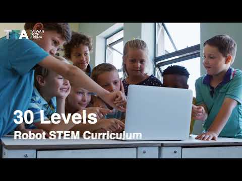 BeRobot with 30 levels of robotic STEM curriculum