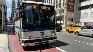 MTA NYCTA: On Board 2016 Prevost X3-45 #2612 On The SIM10 Express Bus To Old Town (07/09/2025)