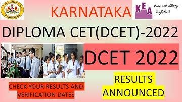 DCET 2022 RESULTS ANNOUNCED.....|CHECK UR RESULTS NOW |