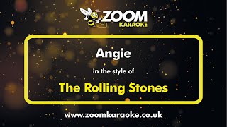 The Rolling Stones - Angie - Karaoke Version from Zoom Karaoke chords