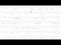 Texas Flood - Stevie Ray Vaughan &amp; Double Trouble + Bass only + Bass tab