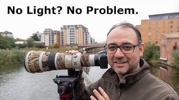 How to Take GREAT BIRD PHOTOS in DULL WEATHER: Bird Photography Tips in the Field (UK)