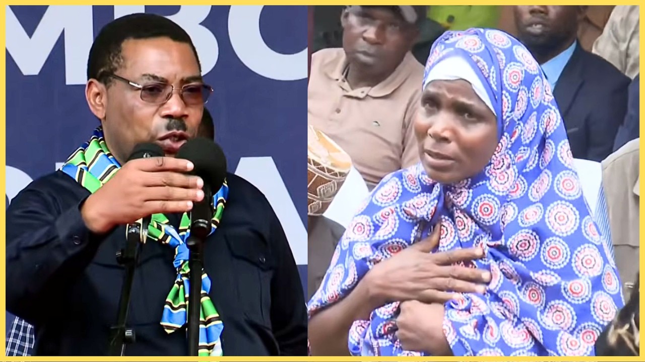 KWA UCHUNGU MAMA AMWAGA MACHOZI MBELE YA WAZIRI MKUU AKIMWELEZA KESI YAKE YA ARDHI...