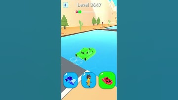 🔥 Shape - Shifting & Transform The Character 👀 Level - 3647 #shapeshifting #gameplay #shorts #viral