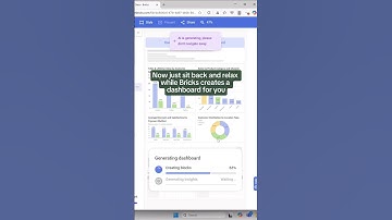 Creëer met één druk op de knop een compleet dashboard met deze nieuwe tool. 🤯 #bricks #ai #excel