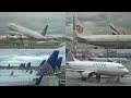 50+ Minutes of Newark Airport (EWR) Terminal Spotting 2019