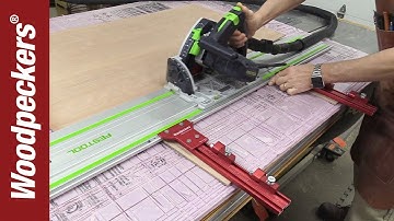 Repeatable Rip Cuts with Track Saw