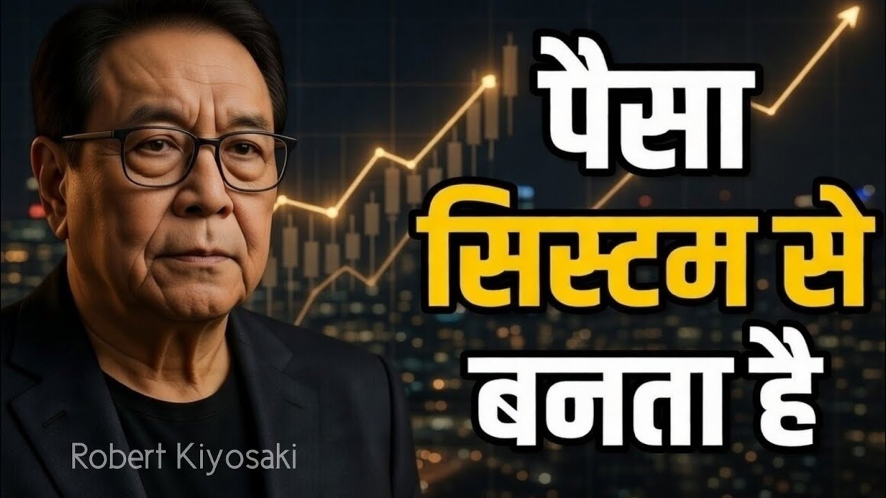 पैसा मेहनत से नहीं, सिस्टम से बनता है — Robert Kiyosaki | Wealth Creation System Hindi