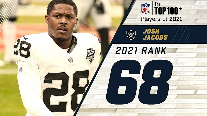 #68 Josh Jacobs  (RB, Raiders) | Top 100 Players o...