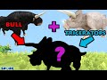 Bull X Triceratops | Animal X Dino Fusion [S1E6] | SPORE