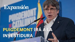 Puigdemont se presentará a la investidura y dice contar con más apoyos que Illa