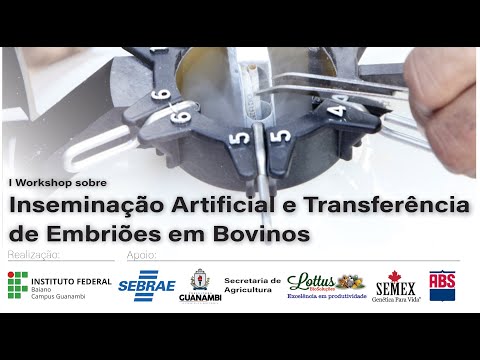 I Workshop sobre Inseminação Artificial e Transferência de Embriões - IF Baiano/Campus Guanam