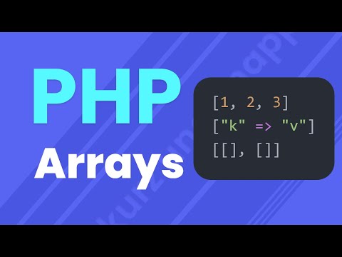 PHP Arrays | numerische Arrays, assoziative Arrays, verschachtelte Arrays | PHP Tutorial Deutsch