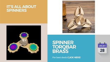 Spinner Torqbar Brass It