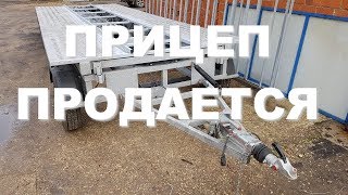 Прицеп-лафет с поворотной осью для перевозки автомобилей на 3500кг Прицеп-лафет с поворотной осью для перевозки автомобилей на 3500кг