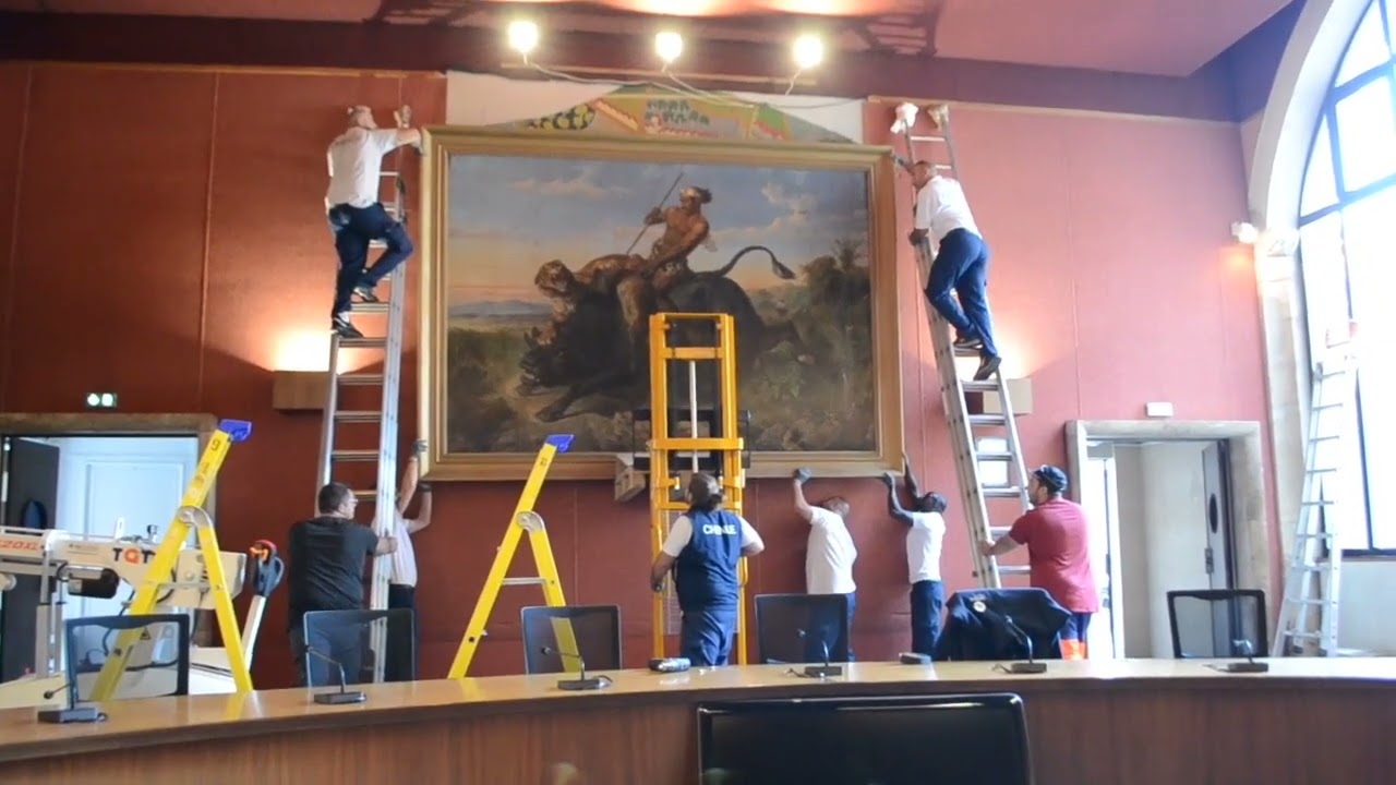 L'œuvre du maître indonésien Raden Saleh a quitté Saint-Amand-Montrond (18) ce 14 septembre