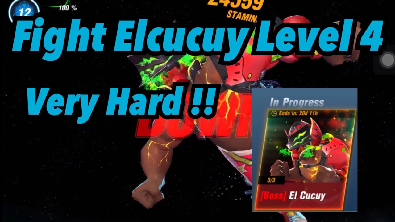 Boxing star : Fight El cucuy Level 4 very hard !!