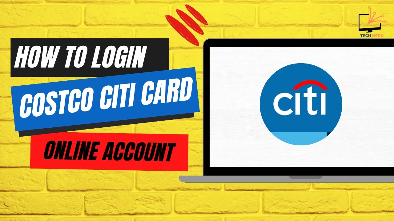 How to Login Costco Citi Card Online Account - YouTube