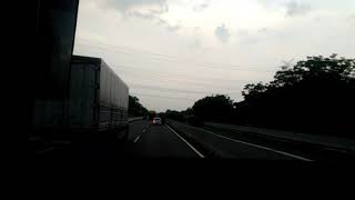 Sensasi naik bus po.ARMADA SAKTI di sore hari ...!BONUS JEMBATAN BARU SEMBAYAT...