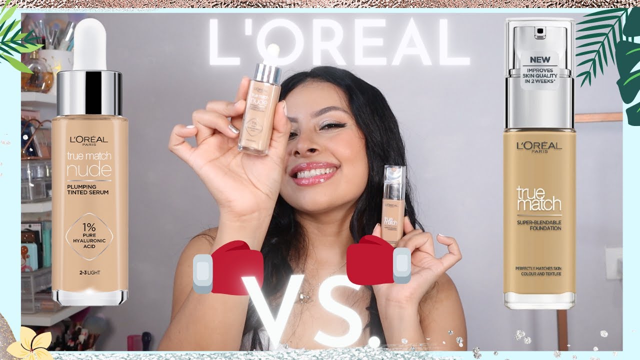 LOREAL TRUE MATCH NUDE SERUM VS BASE | HolaLizy 🦋