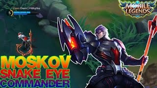 Mobile Legends - Moskov Snake Eye Commander Preview In Game | National Arena Contest screenshot 2