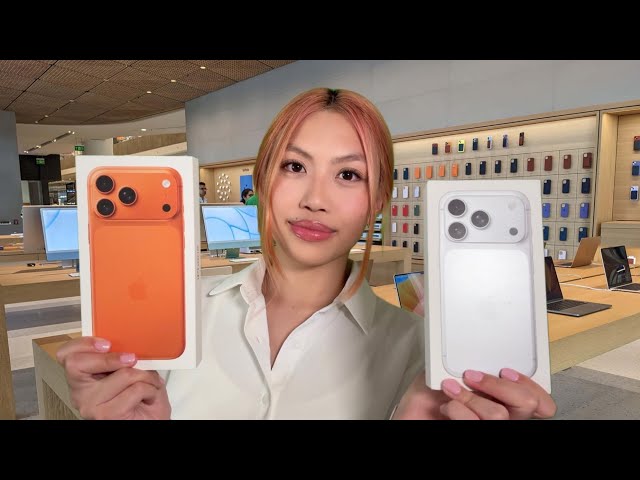 LOFI ASMR Apple Store employe | Buying the NEW IPhone 17 Pro Max (Roleplay)