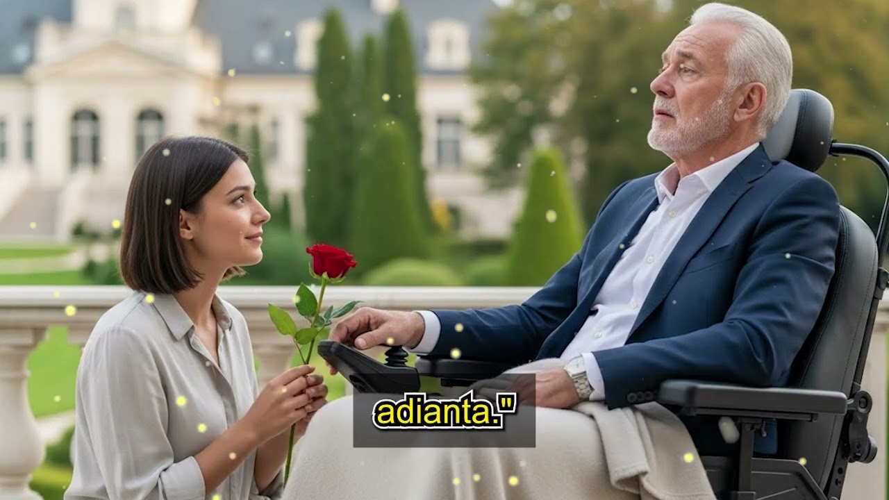 Preso à cadeira de rodas, o viúvo milionário nunca imaginou que uma pobre virgem mudaria sua vi
