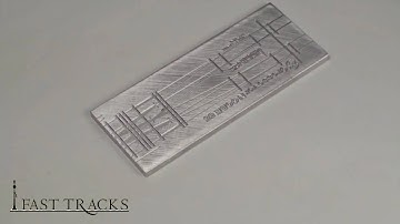 N Scale, #6 Crossover Assembly Fixture for Micro Engineering 55 Rail