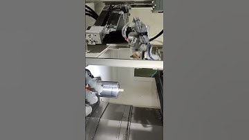 HC-30N Gang type CNC lathe + U-type auto loading + rotating mold base, double-head processing