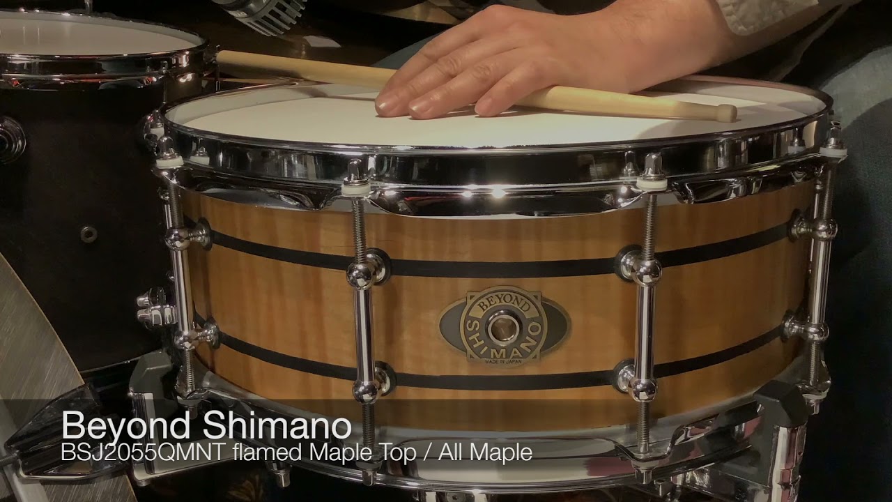 BEYOND SHIMANO マホガニー スネアドラム 14
