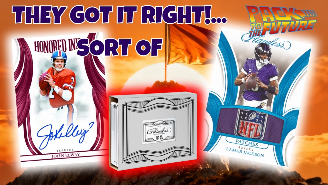 Panini Goes Out with a BANG - 2025 Flawless Football